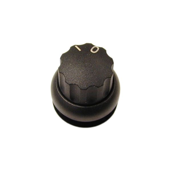 Changeover switch, RMQ-Titan, With rotary head, momentary, 2 positions, inscribed, Bezel: black image 4