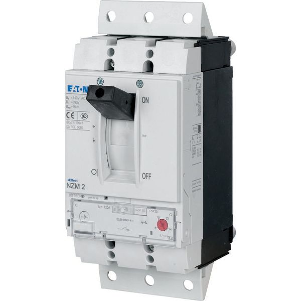 Circuit-breaker, 3p, 160A, plug-in module image 2
