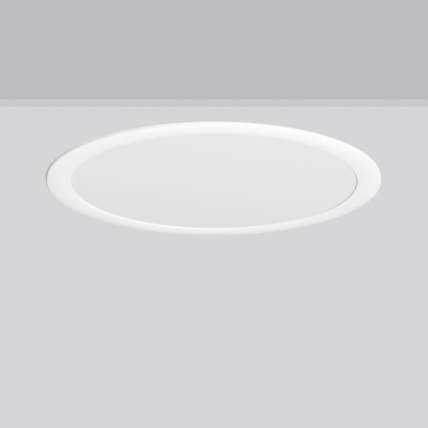 TOLEDO FLAT round, 30 W, 3550 lm, 830, white, on/off Recessed downligh image 1