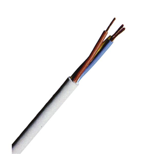PVC Sheathed Wires H05VV-F 2 X 2,5mmý light-grey 100m ring image 1