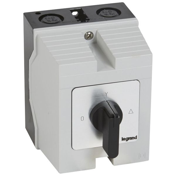 Cam switch - 3-phase motor switch starter 1 way,1 speed - PR 26 - box image 1