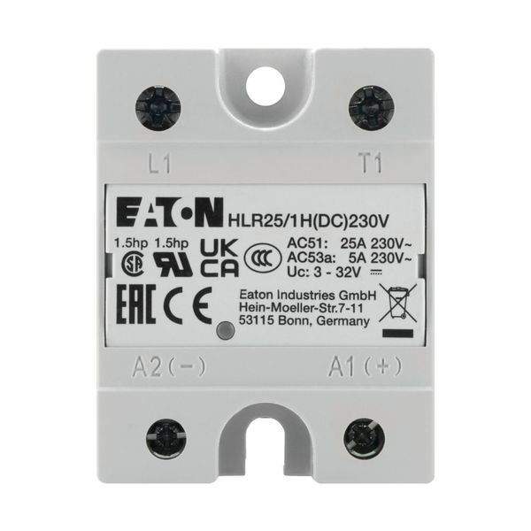 Solid-state relay, Hockey Puck, 1-phase, 25 A, 24 - 265 V, DC image 2