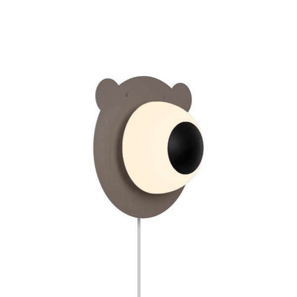 Bruna Bear | Wall light | Brown image 1