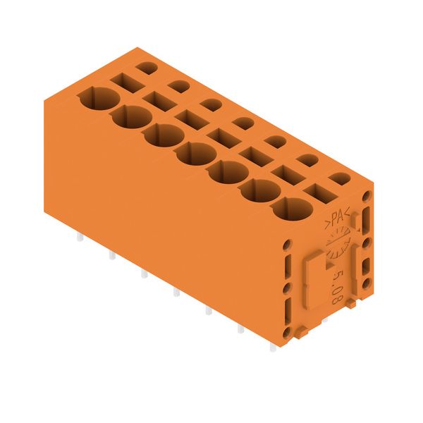 PCB terminal, 5.08 mm, Number of poles: 7, Conductor outlet direction: image 2