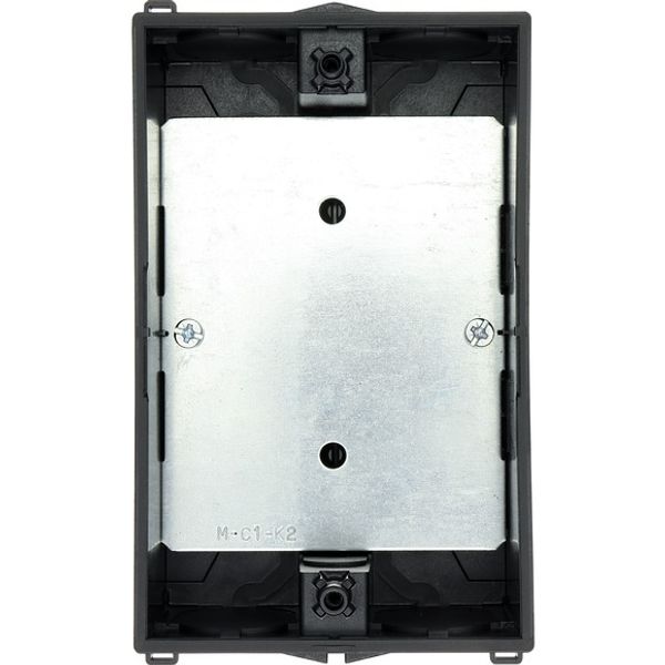 Insulated enclosure, HxWxD=160x100x145mm, +mounting plate image 4