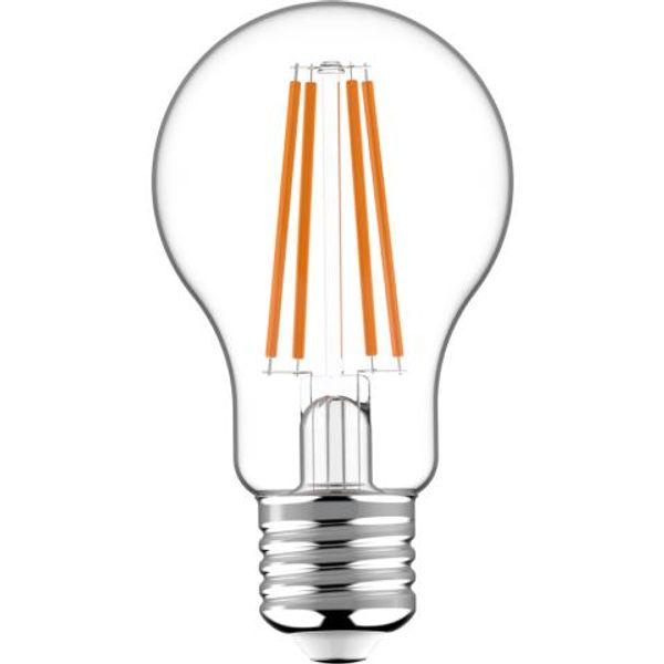 LED Filament Bulb - Classic A60 E27 7W 806lm 2700K Clear 330° image 1