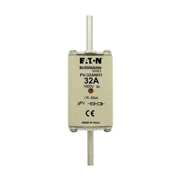 Fuse-link, high speed, 355 A, DC 1000 V, NH3, gPV, UL PV, UL, IEC, dual indicator image 28