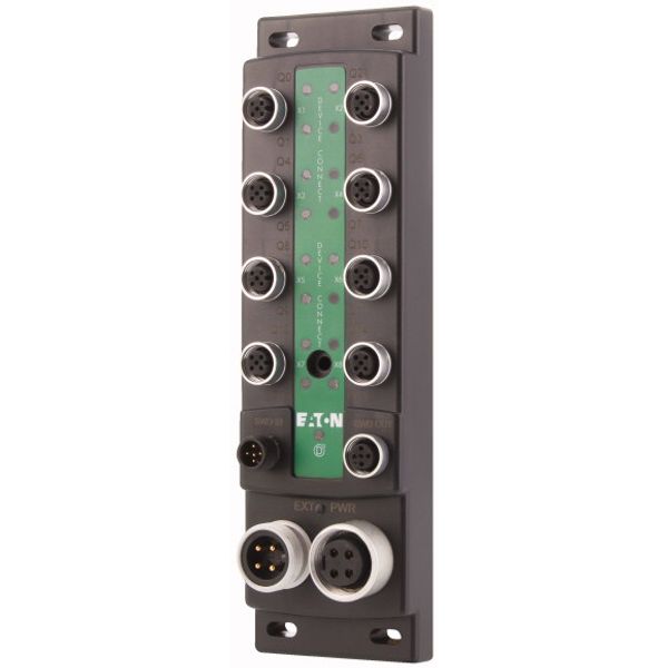 SWD Block module I/O module IP69K, 24 V DC, 16 outputs with separate power supply, 8 M12 I/O sockets image 5