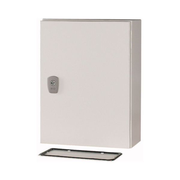 Wall enclosure with mounting plate, HxWxD=400x300x150mm image 7