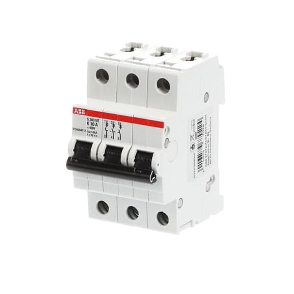 S203MT-K10 Miniature Circuit Breaker - 3P - K - 10 A image 4