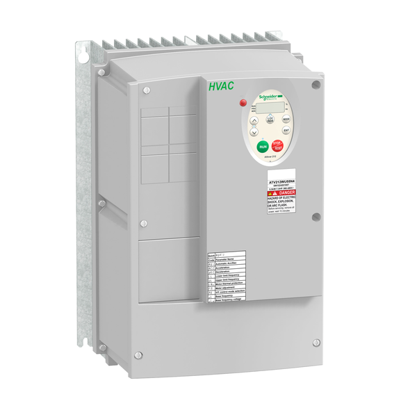 variable speed drive ATV212 - 3kW - 480V - 3ph - EMC class C1 - IP55 image 4