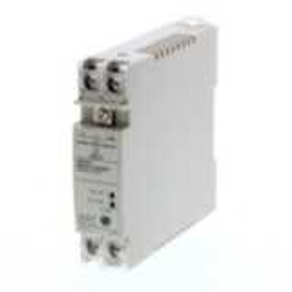 Power supply, plastic case, 22.5 mm wide DIN rail or direct panel moun image 3