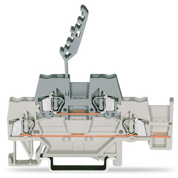 Double-deck terminal block Through/through terminal block with additio image 4