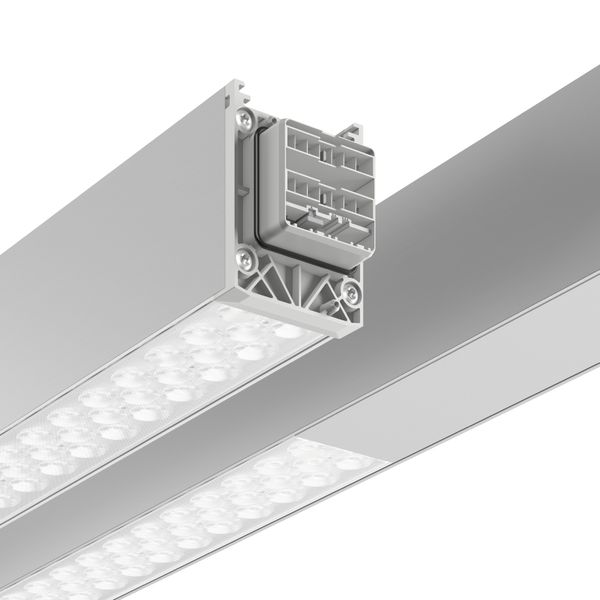 LINEDO, 40 W, 6750 lm, 840, aluminium, on/off Continuous line luminair image 1