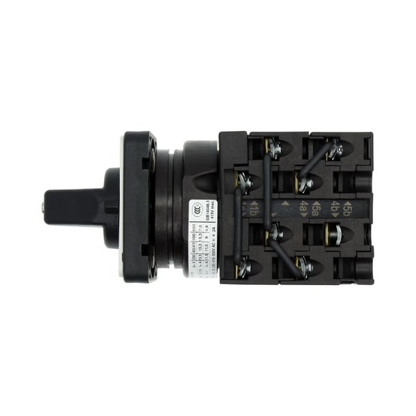 Multi-speed switches, T0, 20 A, flush mounting, 4 contact unit(s), Contacts: 8, 60 °, maintained, With 0 (Off) position, 2-0-1, Design number 5 image 34