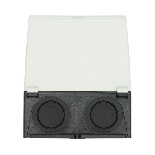 Insulated enclosure, HxWxD=120x80x95mm, +mounting rail image 32