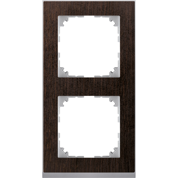 M-Pure Decor 2-gang frame Wenge image 2