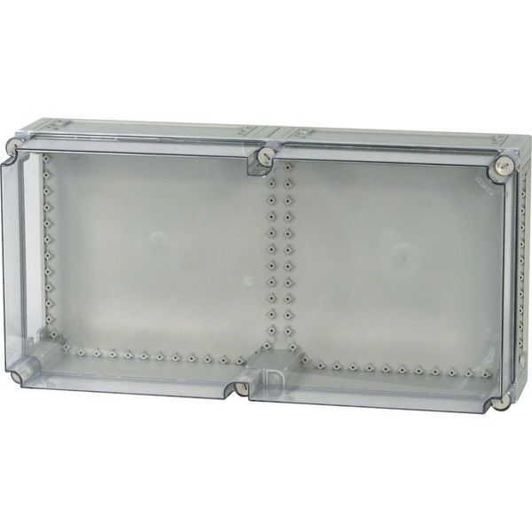 Insulated enclosure, top+bottom open, HxWxD=750x375x225mm image 4