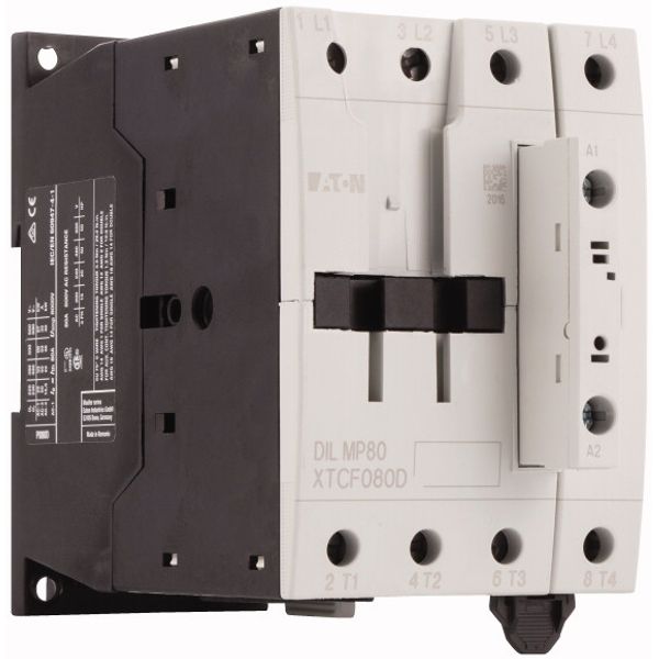 Contactor, 4 pole, 80 A, RAC 240: 190 - 240 V 50/60 Hz, AC operation image 4