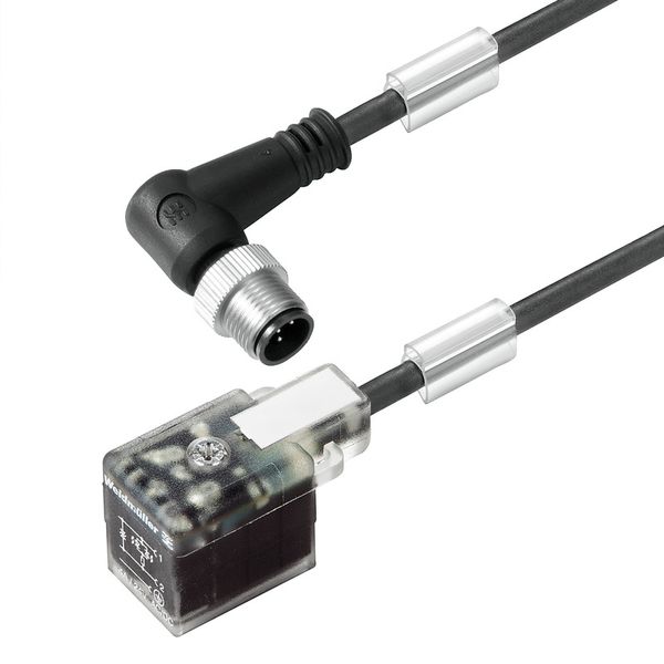 Valve cable (assembled), 90&deg; plug - valve plug, DIN design B (10 m image 2