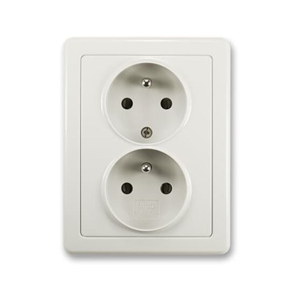 5512G-C02349 S1 Outlet double with pin ; 5512G-C02349 S1 image 1