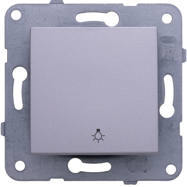 Karre Plus-Arkedia Silver Light Switch image 1