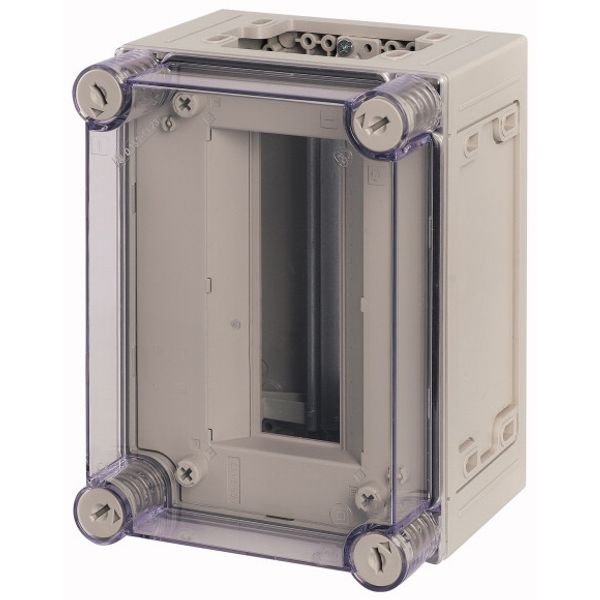 MCB enclosure, IP65, mounting rail vertical, HxWxD=250x187.5x175mm image 1