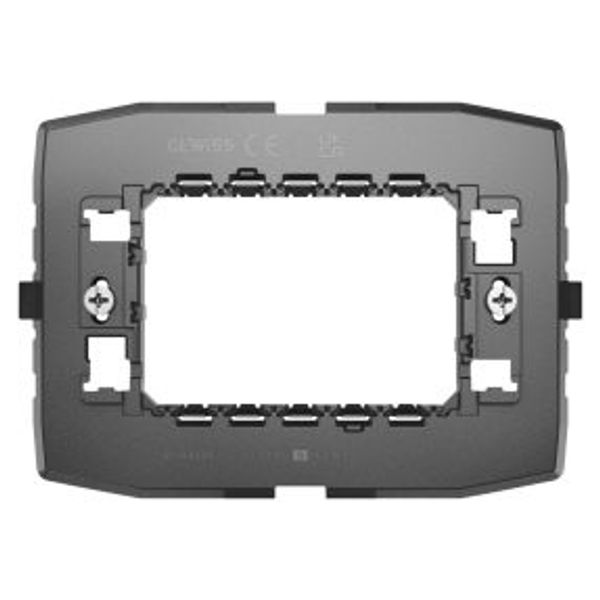 ITALIAN STANDARD SUPPORT - 3 GANG - FOR EGO SMART PLATE (COMPATIBLE WITH ALL OTHER CHORUSMART LINES) - CHORUSMART image 1