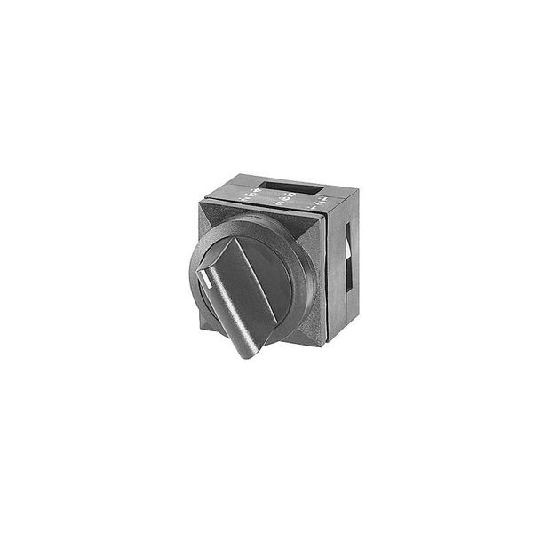 26X26MM PLASTIC SQUARE ACTUATOR: SELECTOR SWITCH LATCHING 3  3SB3110-2DA61 image 1