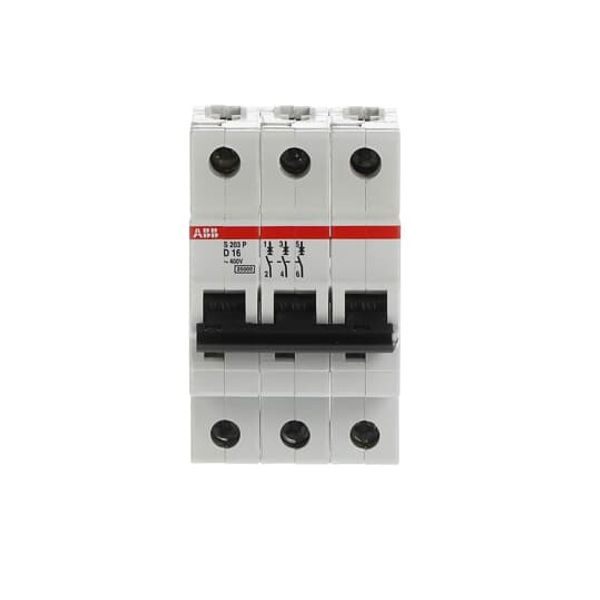 S203P-D16 Miniature Circuit Breaker - 3P - D - 16 A image 6