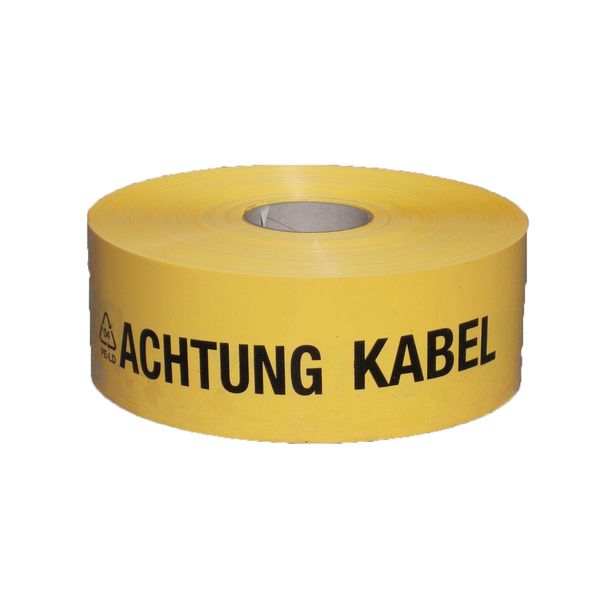 Cable warning tape "ACHTUNG KABEL", 100/0,25mm image 1