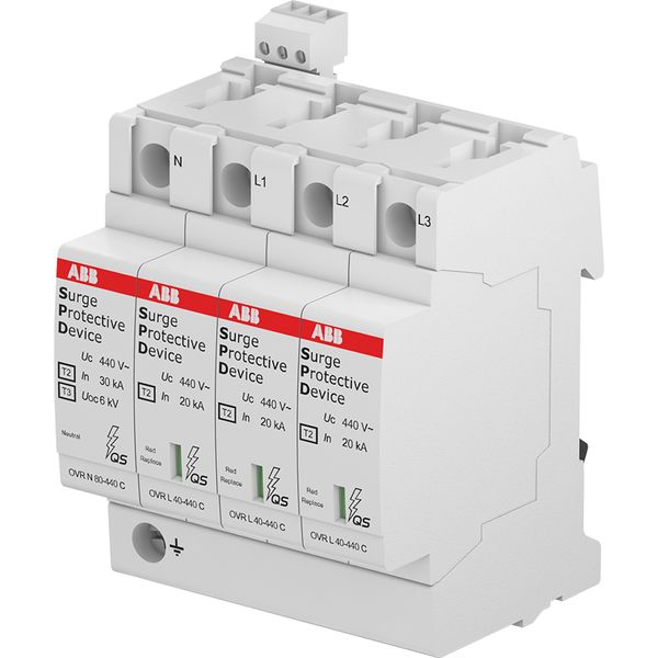 OVR T2 N3 40-440 P TS QS Surge Protective Device image 2