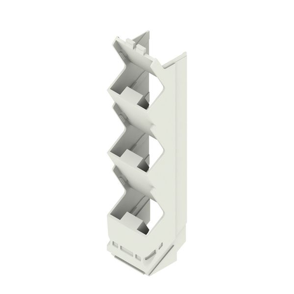 Side element, IP20 in installed state, Plastic, Light Grey, Width: 22. image 2