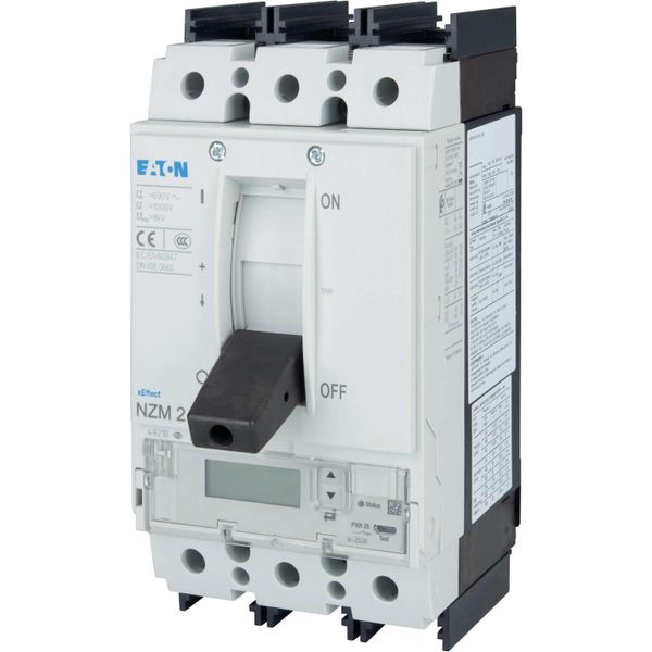 NZM2 PXR25 circuit breaker, 250A, 3p, Screw terminal, UL/CSA image 10
