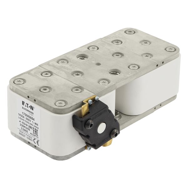 Fuse-link, high speed, 1800 A, AC 660 V, 2 x size 3, 74 x 167 x 52 mm, aR, IEC, single indicator image 5