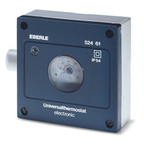 Humidity room controller, -15...15C with internal scale, lamp heating, AC 230V, 1 changeover contact, 10A image 2