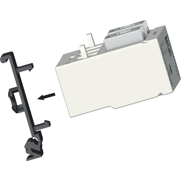 DIN rail mounting clip (x10) for DIRIS Digiware S image 1