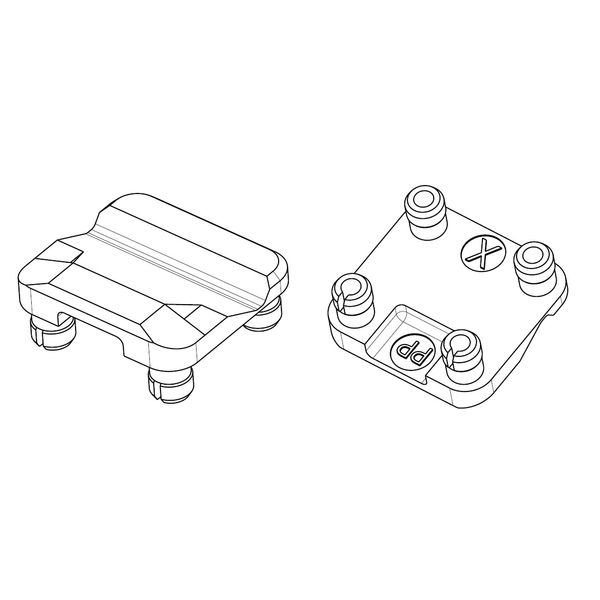 Integral hinge for connecting / stacking of HSELSZSK01, blue image 2