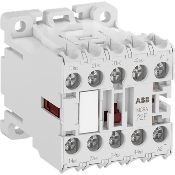 MCRA040AR6 Mini Contactor Relay 4NO 220-230V 50/60Hz image 3