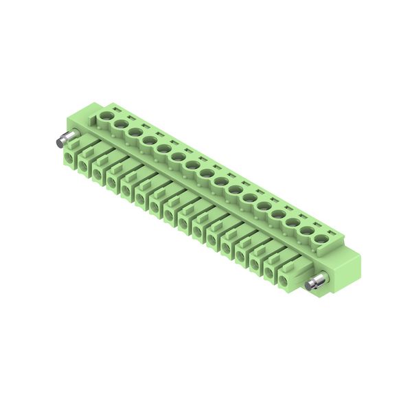 PCB plug-in connector (wire connection), 3.81 mm, Number of poles: 16, image 2