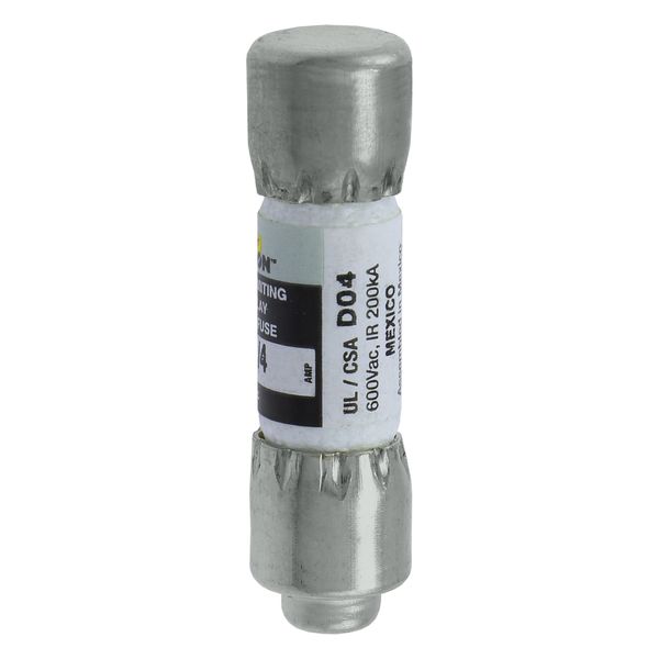 Fuse-link, LV, 0.25 A, AC 600 V, 10 x 38 mm, 13⁄32 x 1-1⁄2 inch, CC, UL, time-delay, rejection-type image 20