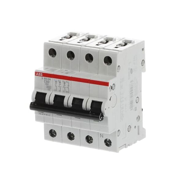 S203-B50NA Miniature Circuit Breaker - 3+NP - B - 50 A image 4