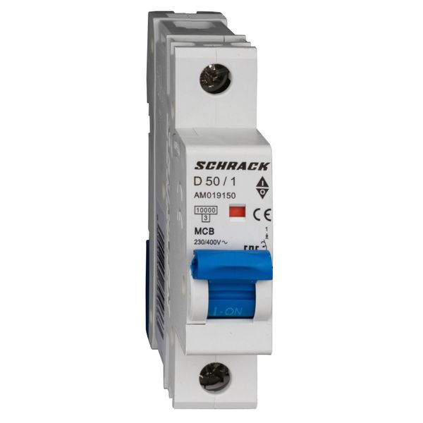 Miniature Circuit Breaker (MCB) AMPARO 10kA, D 50A, 1-pole image 2