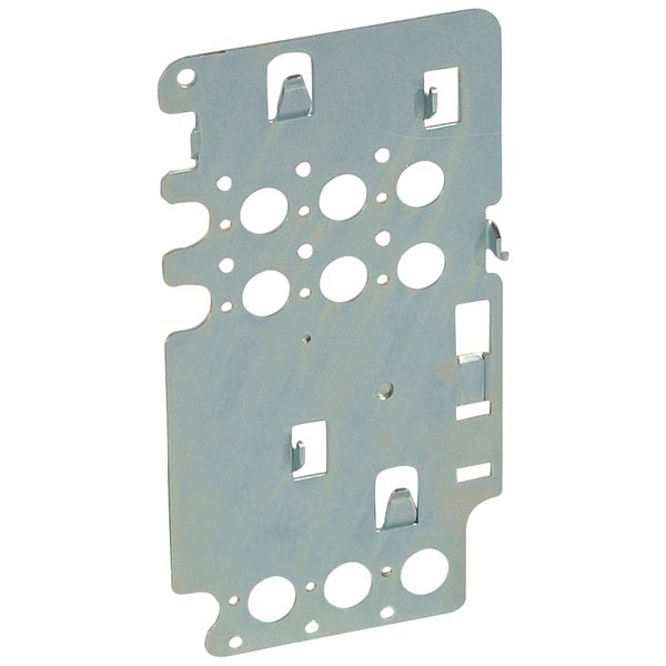 Mounting plates  XL³ 4000 for 1 DPX³ 250 - vertical image 1