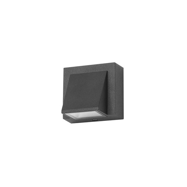 Wall fixture IP54 Loyd Single Emission LED 2.1W 3000K Black 96lm image 1