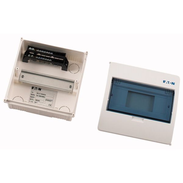 ECO Compact distribution board, flush mounting, 1-rows, 8 MU, IP40 image 3