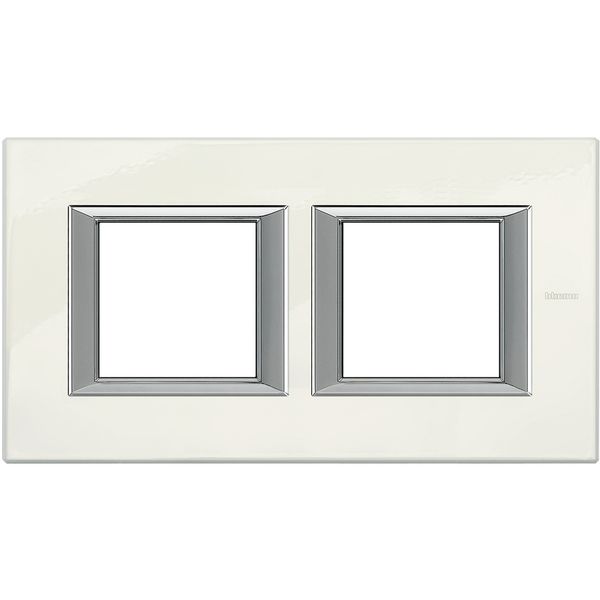 axolute - pl 2x2P 71mm orizz bianco Limoges image 1