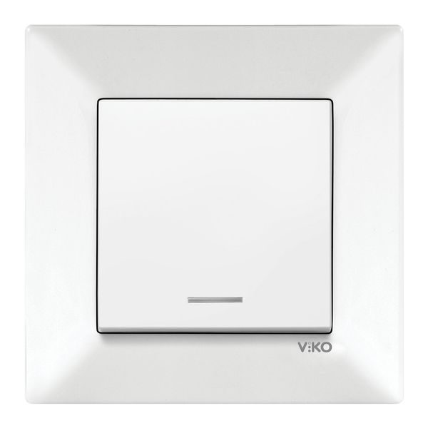 Meridian White (Quick Connection) Illuminated Switch image 1