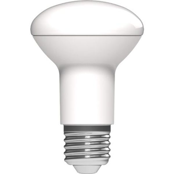 LED SMD Bulb - Mushroom R63 E27 7W 806lm 2700K Opal 120° image 1