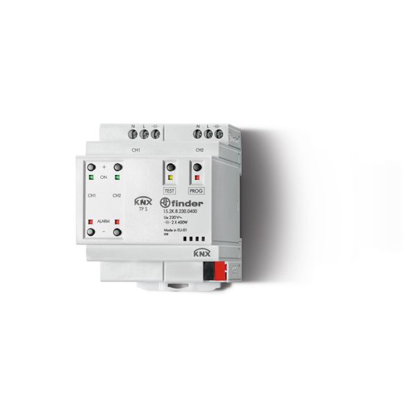 KNX Universal Dimmer with 2 channels, 230VAC Output 4 = max.400 W (15.2K.8.230.0400) image 3